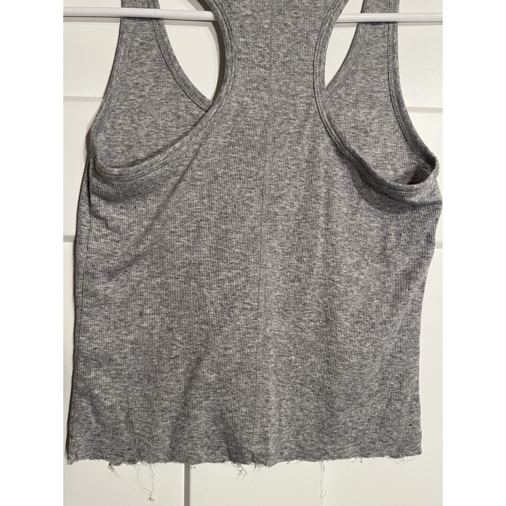 Universal Thread Target Womens Ribbed Racerback Crop Tank Top Gray Size Small - Picture 5 of 5